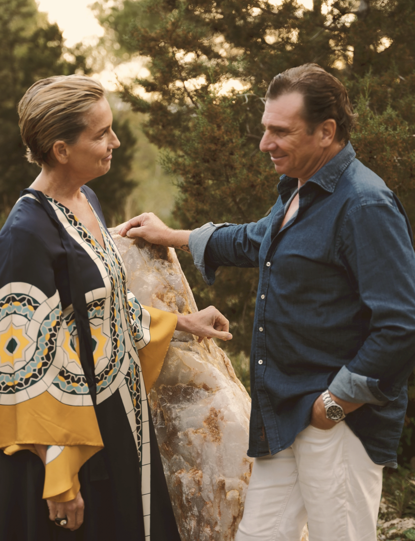 Stephanie Canavesio and Giancarlo